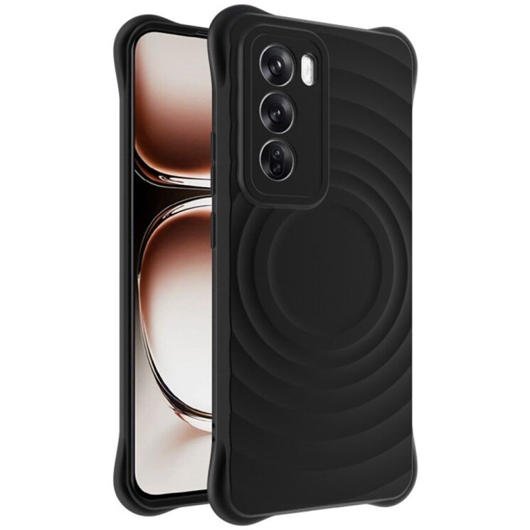 Захисний чохол IMAK Manbo для OPPO Reno 12 - Matte Black: фото 1 з 11