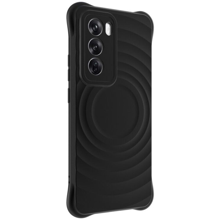 Захисний чохол IMAK Manbo для OPPO Reno 12 - Matte Black: фото 3 з 11