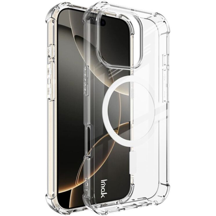 Защитный чехол IMAK Space Shield MagSafe для Apple iPhone 16 Pro Max - Transparent: фото 1 из 7