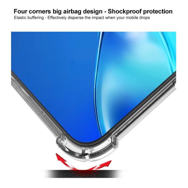 Защитный чехол IMAK Space Shield MagSafe для Apple iPhone 16 Pro Max - Transparent: фото 7 из 7