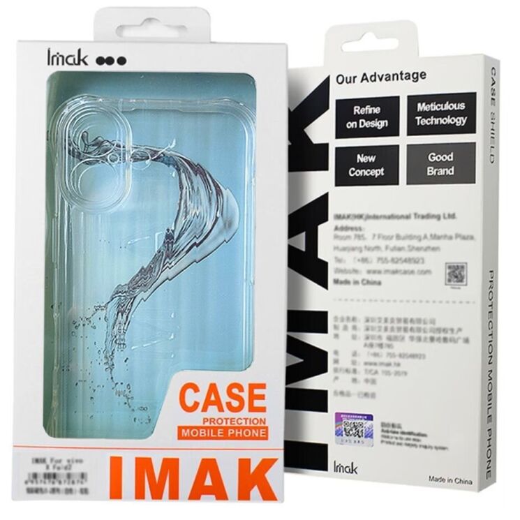 Защитный чехол IMAK Space Shield MagSafe для Google Pixel 9 Pro XL - Transparent: фото 3 из 6