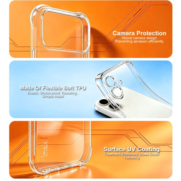 Защитный чехол IMAK Space Shield MagSafe для iPhone 18 Pro - Transparent (423643T) Защитный чехол IMAK Space Shield MagSafe для iPhone 18 Pro - Transparent: фото 11 из 12