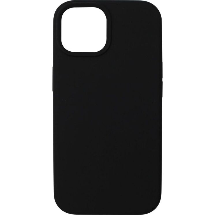 Захисний чохол Just Must Silicone Case with MagSafe для iPhone 15 Plus (6973297908882) - Black: фото 1 з 3