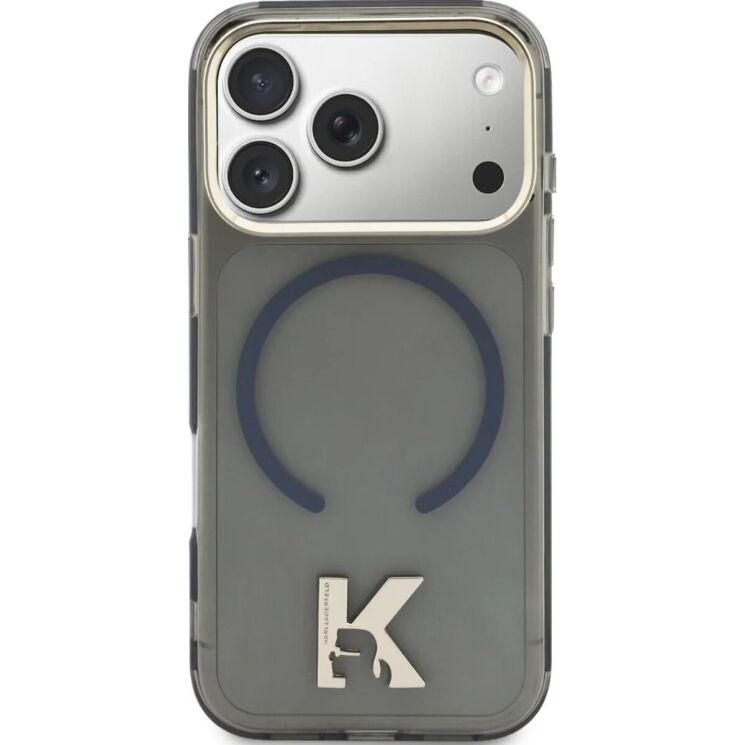 Захисний чохол Karl Lagerfeld IML K Head Logo MagSafe для iPhone 17 Pro Max (KLHMP17X5HTMKHDK) - Black (402891B) Захисний чохол Karl Lagerfeld IML K Head Logo MagSafe для iPhone 17 Pro Max (KLHMP17X5HTMKHDK) - Black: фото 2 з 8