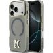 Захисний чохол Karl Lagerfeld IML K Head Logo MagSafe для iPhone 17 Pro Max (KLHMP17X5HTMKHDK) - Black (402891B). Фото 1 з 8