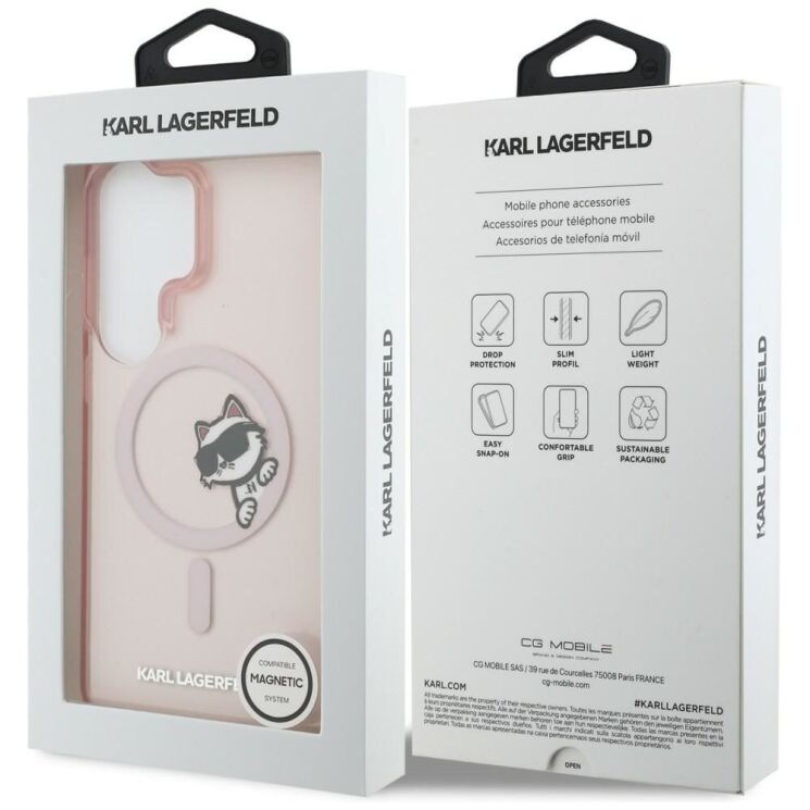 Защитный чехол Karl Lagerfeld IML Peekaboo MagSafe для Samsung Galaxy S26 Ultra (KLHMS26L6HCPSCP) - Pink (408567P) Защитный чехол Karl Lagerfeld IML Peekaboo MagSafe для Samsung Galaxy S26 Ultra (KLHMS26L6HCPSCP) - Pink: фото 8 из 8
