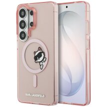 Защитный чехол Karl Lagerfeld IML Peekaboo MagSafe для Samsung Galaxy S26 Ultra (KLHMS26L6HCPSCP) - Pink: фото 1 из 8