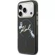 Захисний чохол Karl Lagerfeld Script Logo MagSafe для iPhone 18 Pro / 17 Pro (KLHMP18L5HKSCAK) - Black (423741B). Фото 4 з 7
