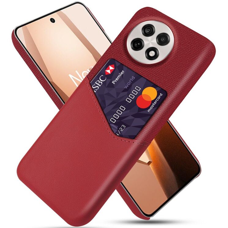 Захисний чохол KSQ Business Pocket для OnePlus 13R / Ace 5 / Ace 5 Pro - Red: фото 1 з 4