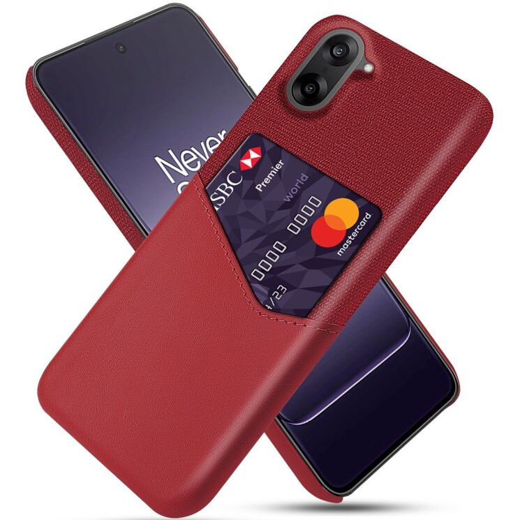 Захисний чохол KSQ Business Pocket для OnePlus Nord CE 5 / Ace 5 Racing - Red: фото 1 з 4