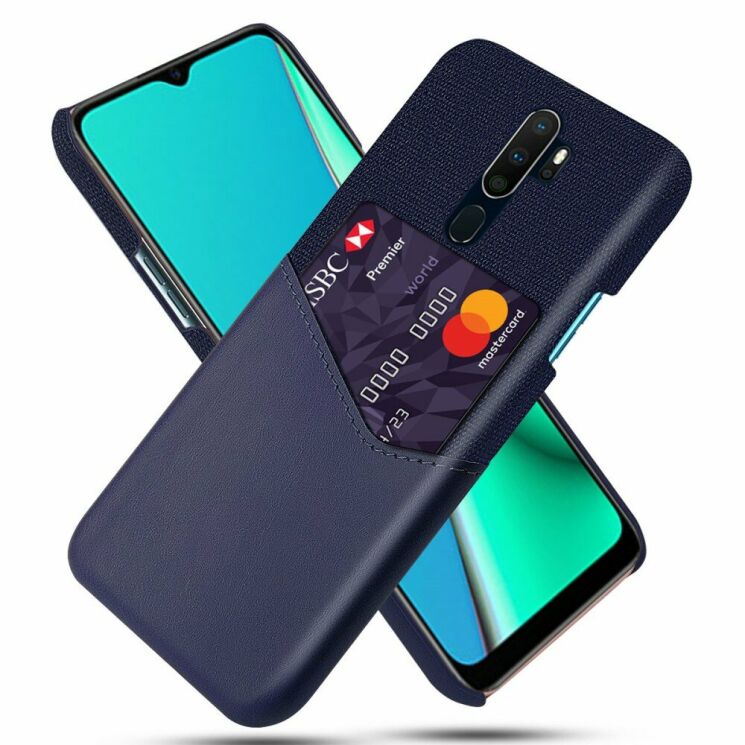Защитный чехол KSQ Business Pocket для OPPO A9 2020 - Blue: фото 1 из 4