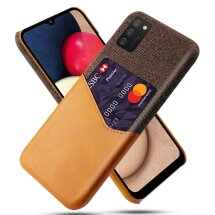 Защитный чехол KSQ Business Pocket для Samsung Galaxy A02s (A025) - Orange: фото 1 из 4