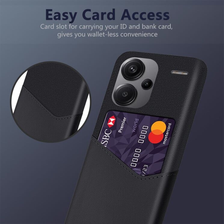 Защитный чехол KSQ Business Pocket для Xiaomi 14 - Black: фото 2 из 4