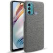 Защитный чехол KSQ Cloth Style для Motorola Moto G60 - Grey (286210H)