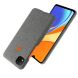 Защитный чехол KSQ Cloth Style для Xiaomi Redmi 9C - Dark Grey (267643DH). Фото 3 из 5