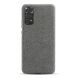 Защитный чехол KSQ Cloth Style для Xiaomi Redmi Note 11 / Note 11s - Grey (297230H). Фото 3 из 5
