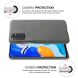 Защитный чехол KSQ Cloth Style для Xiaomi Redmi Note 11 / Note 11s - Grey (297230H). Фото 5 из 5