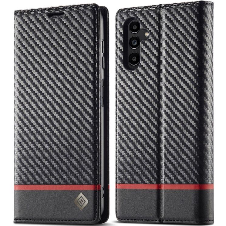 Защитный чехол LC.IMEEKE Carbon Fiber для Samsung Galaxy A56 (A566) - Horizontal Stripe: фото 1 из 12