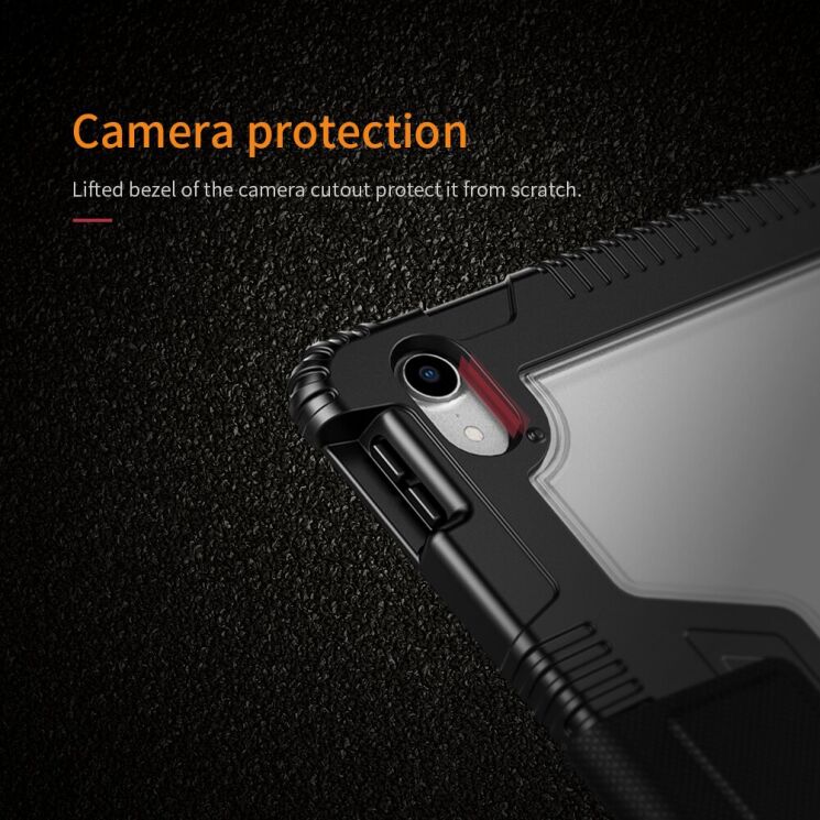 Защитный чехол NILLKIN Bumper Leather Case для iPad Pro 11 (2020/2021/2022) - Black: фото 15 из 18