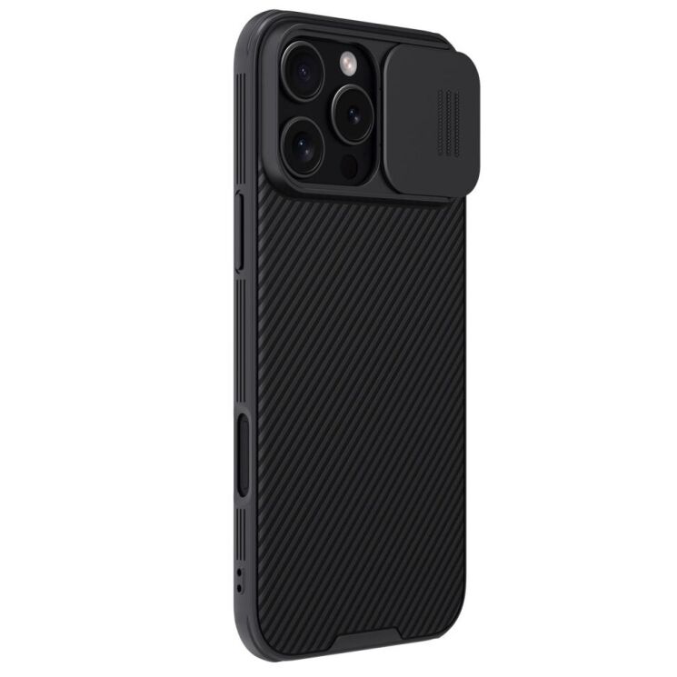 Защитный чехол NILLKIN CamShield Pro (with MagSafe Support) для Apple iPhone 16 Pro Max - Black: фото 3 из 19