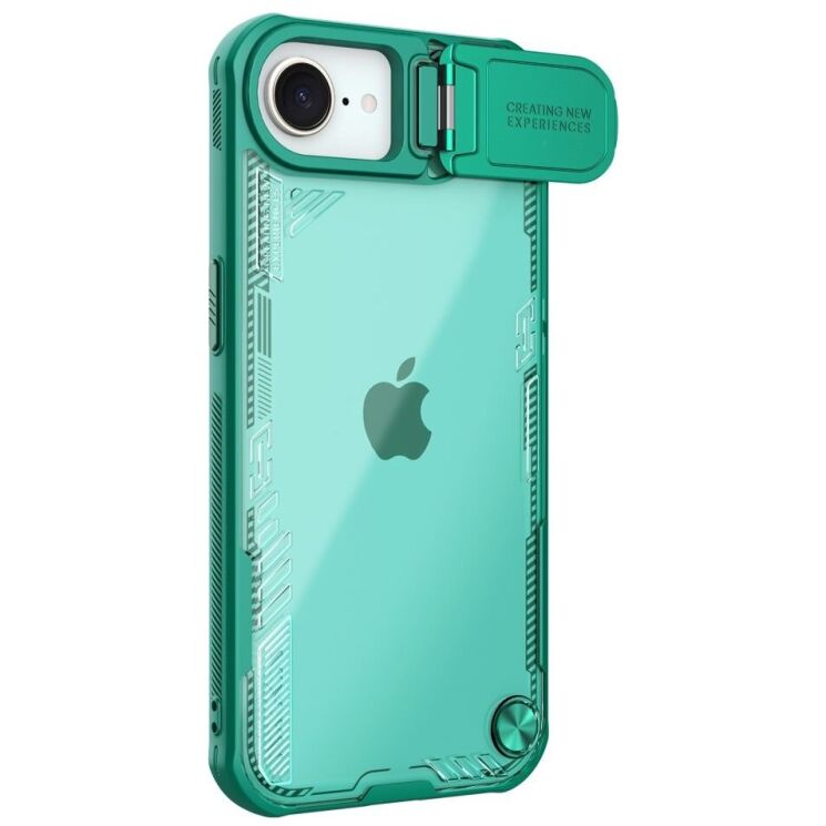 Защитный чехол NILLKIN Iceblade Prop для Apple iPhone 16e - Green: фото 2 из 17