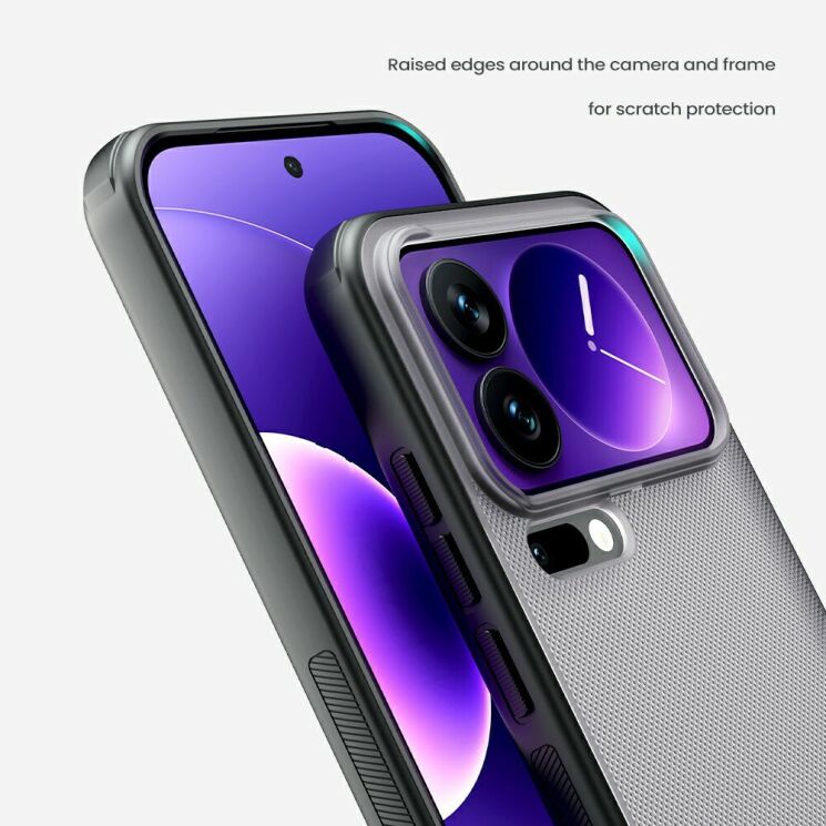 Защитный чехол NILLKIN Super Frosted Shield Pro для Xiaomi 17 Pro - Black (390709B) Защитный чехол NILLKIN Super Frosted Shield Pro для Xiaomi 17 Pro - Black: фото 11 из 14
