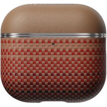 Захисний чохол Pitaka Aramid Fiber Case для Apple AirPods 4 (APM2405) - Sunset: фото 1 з 9
