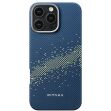 Защитный чехол Pitaka Tactile Woven Case StarPeak для Apple iPhone 16 Pro KI1601PMYG - Milky Way Galaxy (366229F)