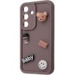 Защитный чехол Pretty Things Case для Samsung Galaxy S25 Plus (S936) - Brown / Bear (376037G)