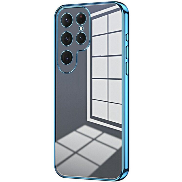 Защитный чехол Reframe Electroplating Frame для Samsung Galaxy S26 Ultra - Blue: фото 1 из 6