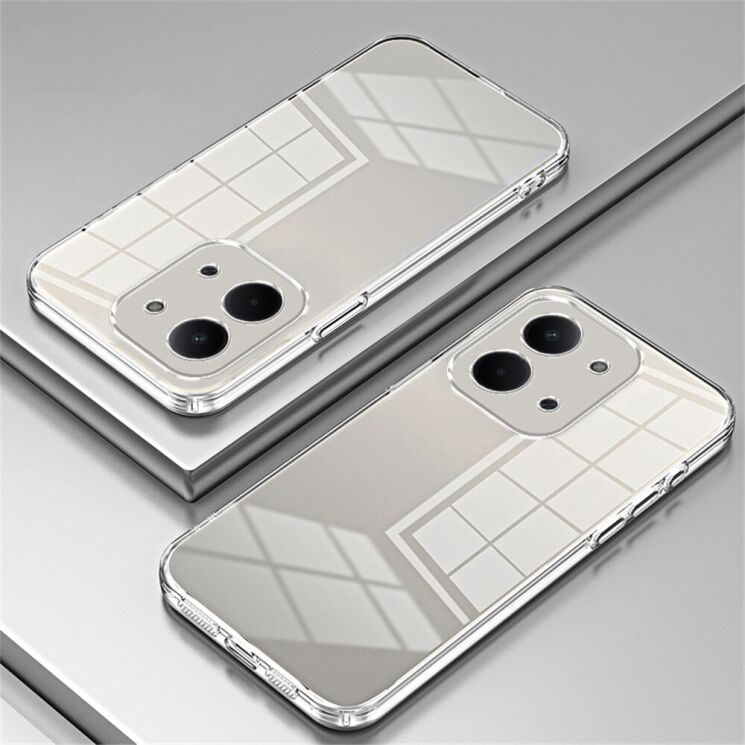 Захисний чохол Reframe Electroplating Frame для Xiaomi Redmi 15C / Poco C85 - Transparent (386167T) Захисний чохол Reframe Electroplating Frame для Xiaomi Redmi 15C / Poco C85 - Transparent: фото 2 з 7