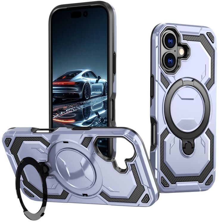 Защитный чехол Reframe Hybrid Magnetic для iPhone 17 - Baby Blue: фото 1 из 7