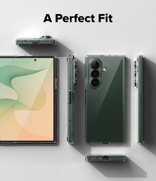 Защитный чехол Ringke Fusion (FF) для Samsung Galaxy Fold 8 Ultra (8800328819276) - Clear: фото 9 из 17