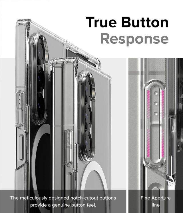 Защитный чехол Ringke Fusion Magnetic (FF) для Samsung Galaxy Fold 6 (8809961786969) - Clear: фото 19 из 23