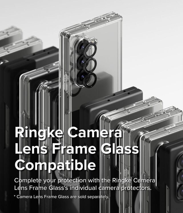 Защитный чехол Ringke Fusion Magnetic (FF) для Samsung Galaxy Fold 6 (8809961786969) - Clear: фото 21 из 23