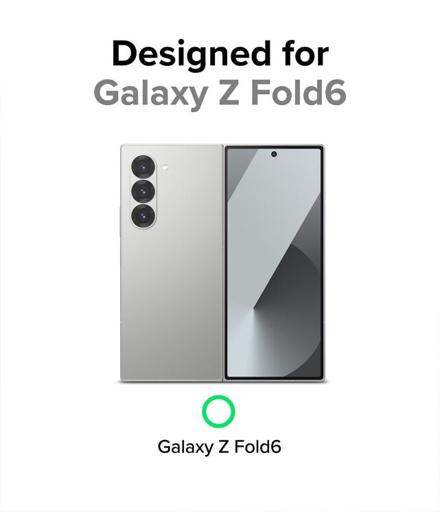 Защитный чехол Ringke Fusion Magnetic (FF) для Samsung Galaxy Fold 6 (8809961786969) - Clear: фото 7 из 23