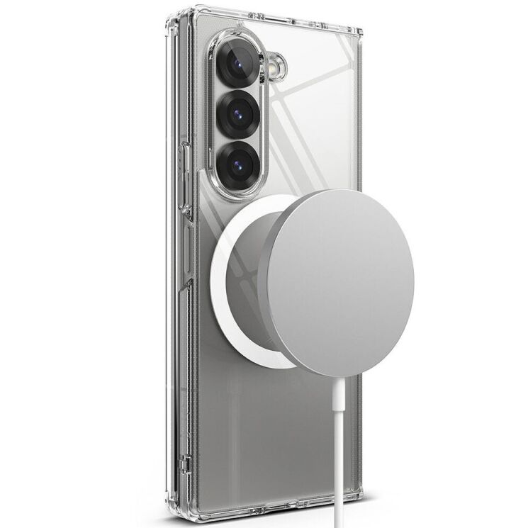 Защитный чехол Ringke Fusion Magnetic (FF) для Samsung Galaxy Fold 6 (8809961786969) - Clear: фото 5 из 23