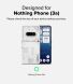 Защитный чехол RINGKE Fusion X для Nothing Phone (3a) 8800293853541 - Black (377745B). Фото 3 из 11