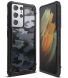 Защитный чехол RINGKE Fusion X для Samsung Galaxy S21 Ultra (G998) - Camo Black (229082C). Фото 1 из 6