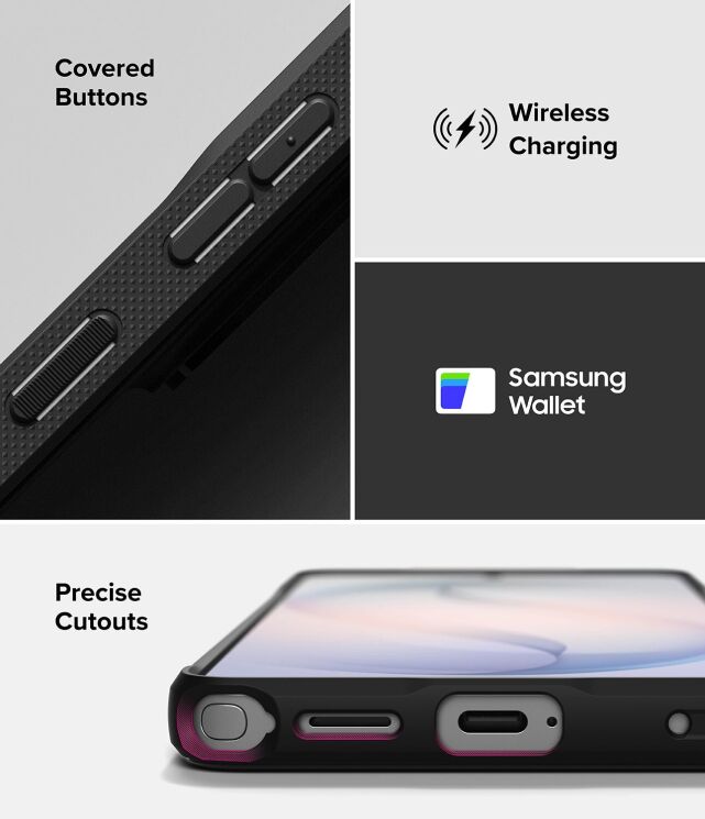 Защитный чехол Ringke Onyx для Samsung Galaxy S26 Ultra (S948) 8800328815933 - Dark Green: фото 12 из 14