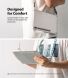 Защитный чехол Ringke T Fusion для Samsung Galaxy Tab S7 (T870/875) / S8 (X700/706) 8809758101616 - Clear (250136C). Фото 9 из 9
