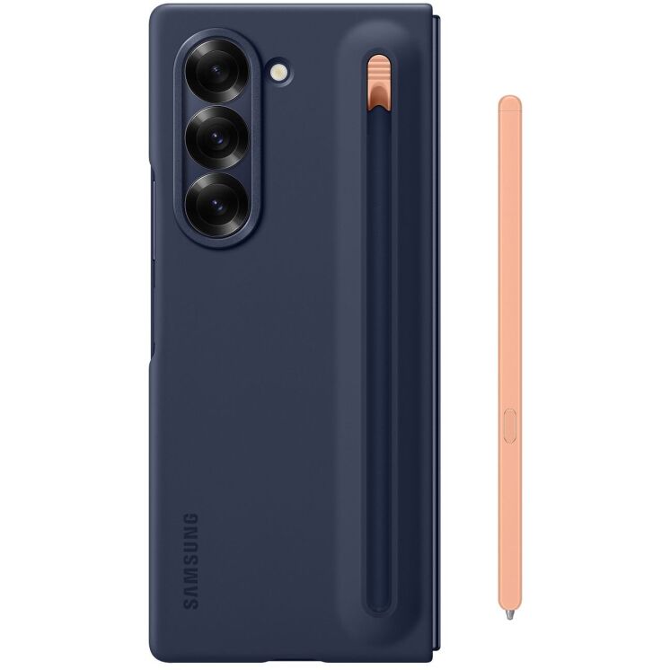 Защитный чехол S Pen Case для Samsung Galaxy Fold 6 (EF-OF95PCNEGUA) - Navy: фото 5 из 6
