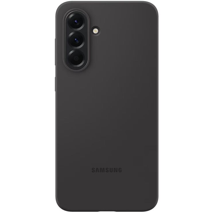 Захисний чохол Silicone Case для Samsung Galaxy A56 (A566) EF-PA566CBEGWW - Black: фото 1 з 6