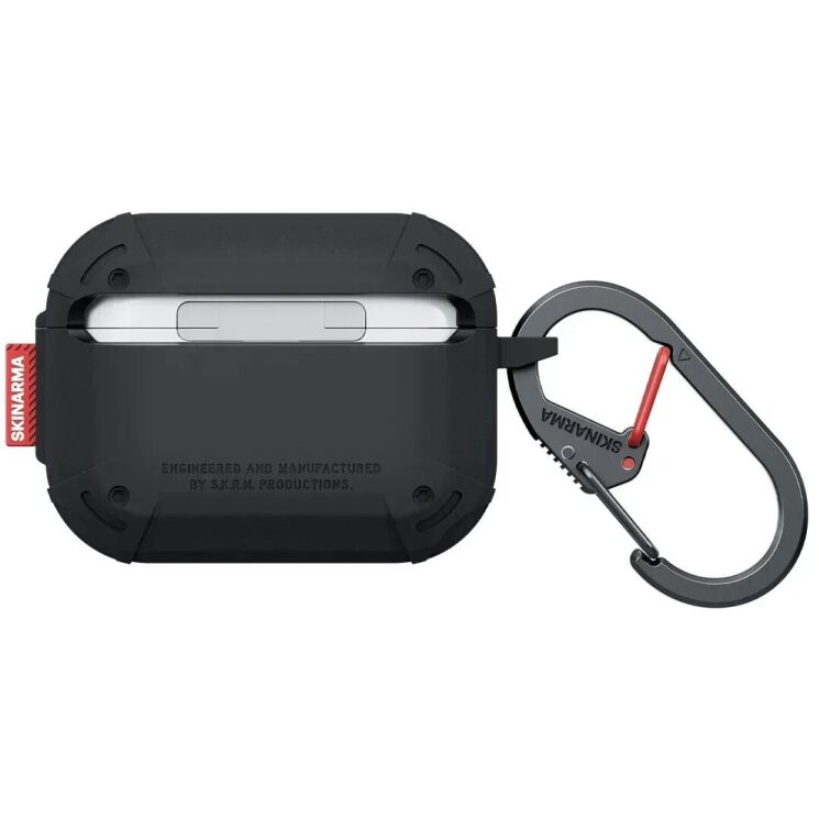 Захисний чохол SKINARMA MECHA LE для AirPods Pro 3 - BLACK: фото 3 з 6