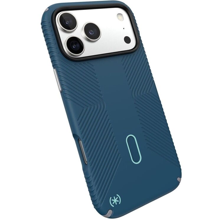 Защитный чехол Speck Presidio2 Grip MagSafe для iPhone 17 Pro Max (150986-3261) - Dark Blue: фото 4 из 9