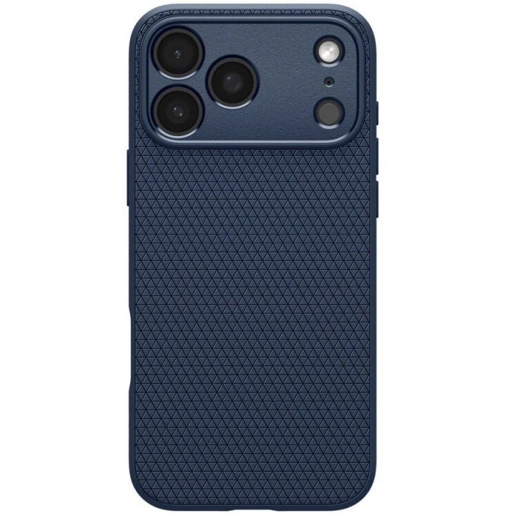 Захисний чохол Spigen Liquid Air для iPhone 18 Pro (ACS12150) - Navy Blue: фото 2 з 12