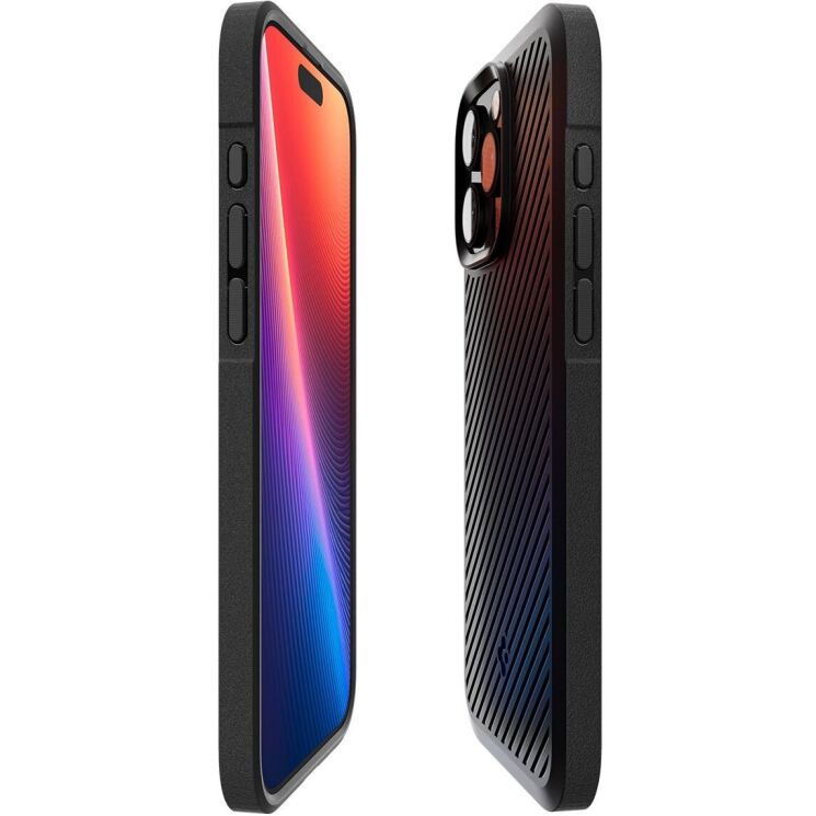 Защитный чехол Spigen (SGP) Core Armor для Apple iPhone 16 Pro - Matte Black: фото 4 из 13