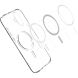 Защитный чехол Spigen (SGP) Liquid Crystal (MagFit) для Apple iPhone 16 - Clear (366416C). Фото 3 из 13