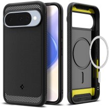Захисний чохол Spigen (SGP) Rugged Armor (MagFit) для Google Pixel 10 / 10 Pro (ACS09698) - Black: фото 1 з 17