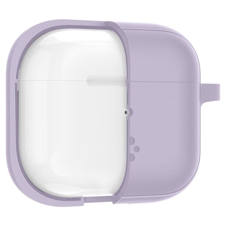 Защитный чехол Spigen (SGP) Silicone Fit (FH) для Apple AirPods 3 - Lavender: фото 5 из 19